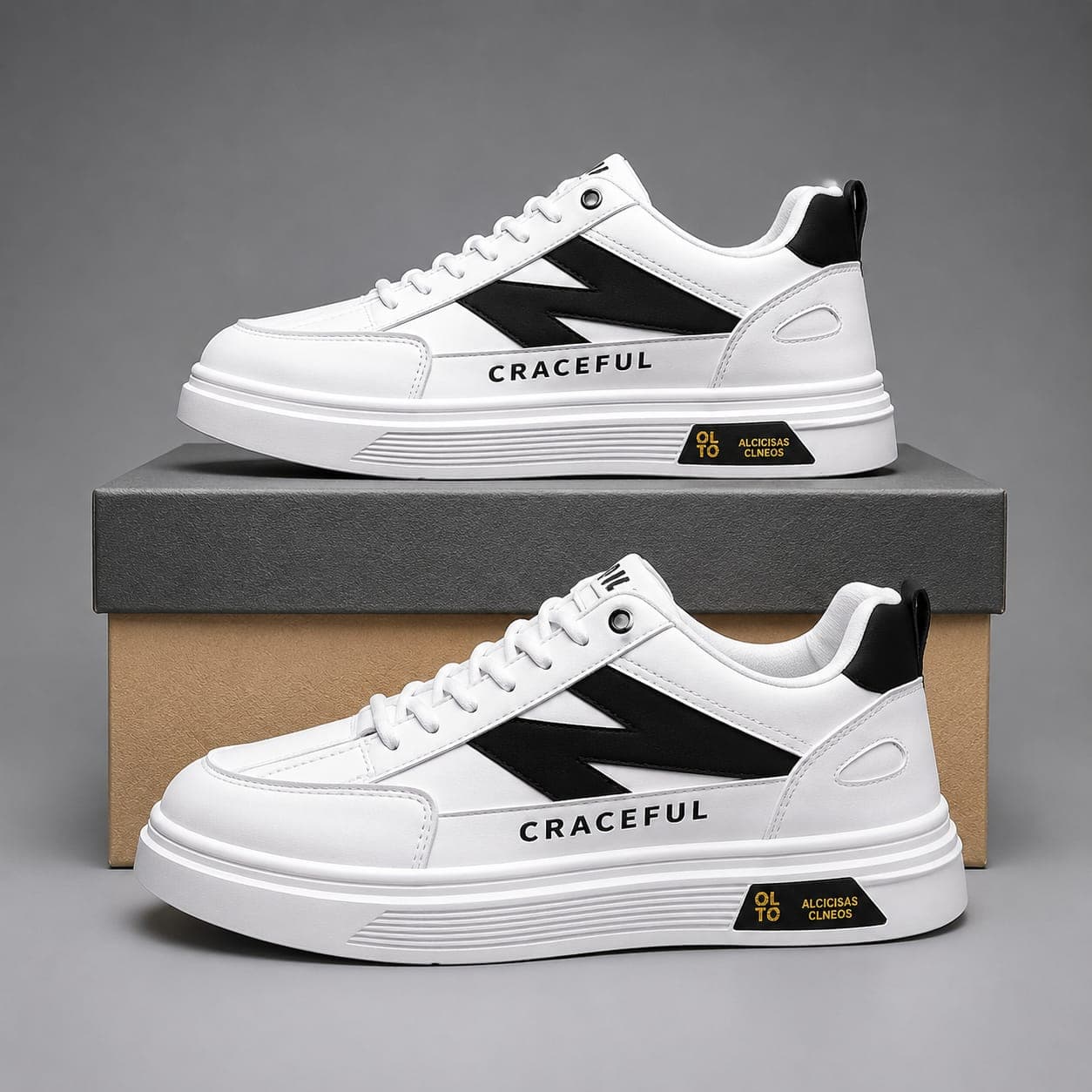Craceful new balance White sneakers